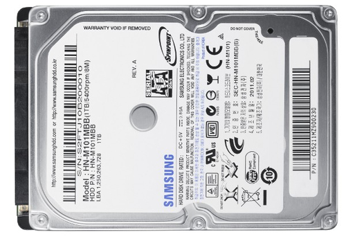 Disque dur interne Samsung Spinpoint M HN-M101MBB