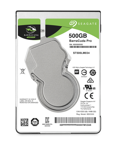 Disque dur interne Seagate Barracuda Pro 500 Go (ST500LM034)
