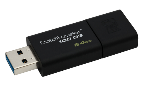 Clé USB Kingston Technology DataTraveler 100 G3 64 Go (DT100G3/64GB)