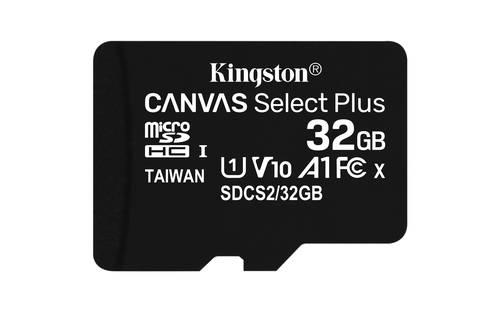 Kingston Technology Canvas Select Plus 32 Go (SDCS2/32GB)