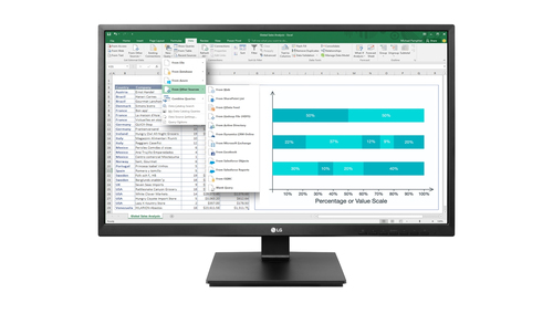 Écran PC LG 27BK550Y-B 27" (27BK550Y-B.AEU)