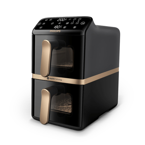 Philips 4000 series Dual Stack Airfryer Vertical Basket 10L