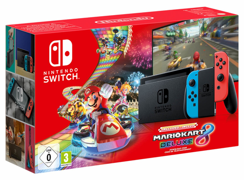 Console portable Nintendo Switch + Mario Kart 8 Deluxe