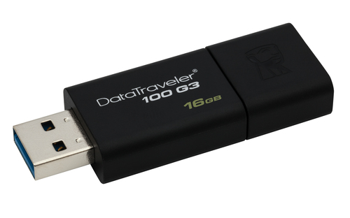 Clé USB Kingston Technology DataTraveler 100 G3 16 Go (DT100G3/16GB)