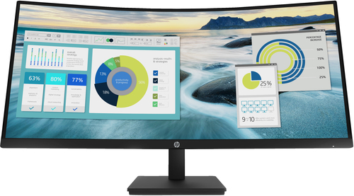 Écran PC HP P34hc G4 WQHD USB-C Curved Monitor