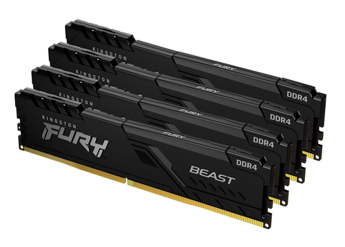 Mémoire RAM Kingston Technology FURY Beast 4 x 8 Go (KF436C17BBK4/32)