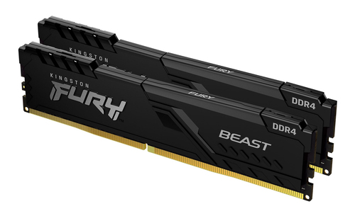 Mémoire RAM Kingston Technology FURY Beast 2 x 32 Go (KF432C16BBK2/64)