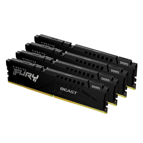 Mémoire RAM Kingston Technology FURY Beast 4 x 32 Go (KF556C40BBK4-128)