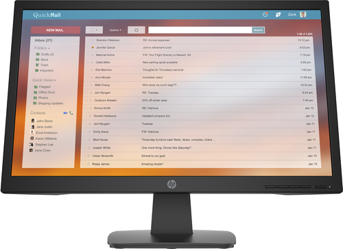 Écran PC HP P22v G4